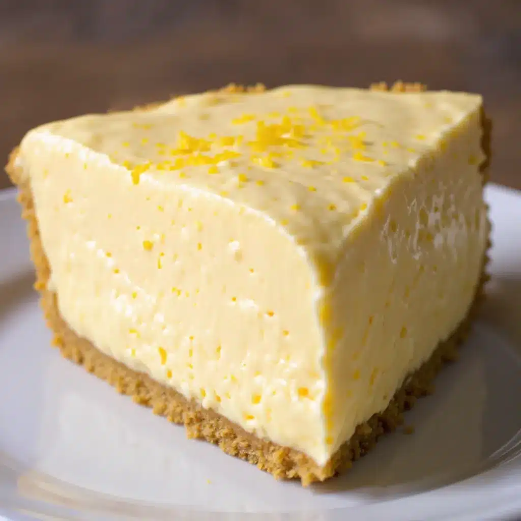 Cream Cheese Lemonade Pie tastyflora