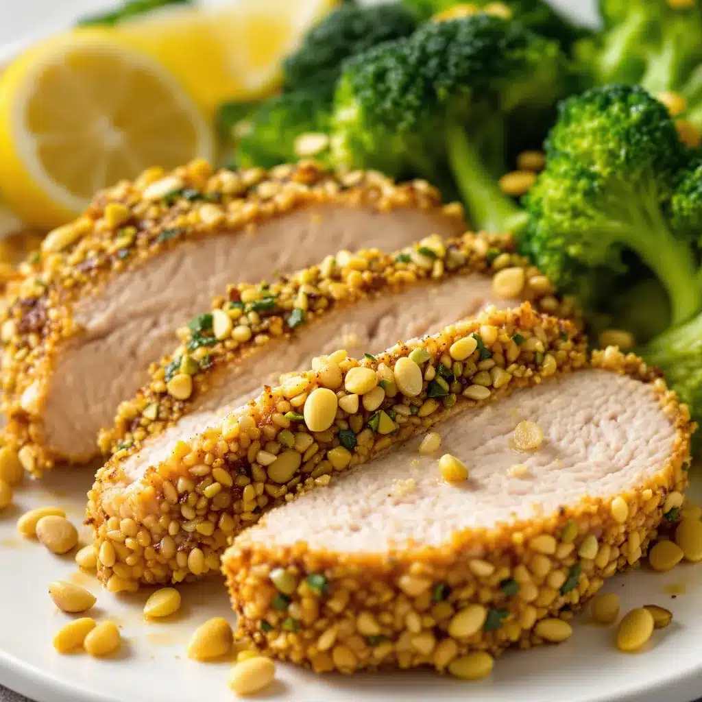 Pistachio Crusted Chicken: A Delightful Blend of Flavor and Crunch 7 Pistachio Crusted Chicken with a Crunchy Pistachio Coating