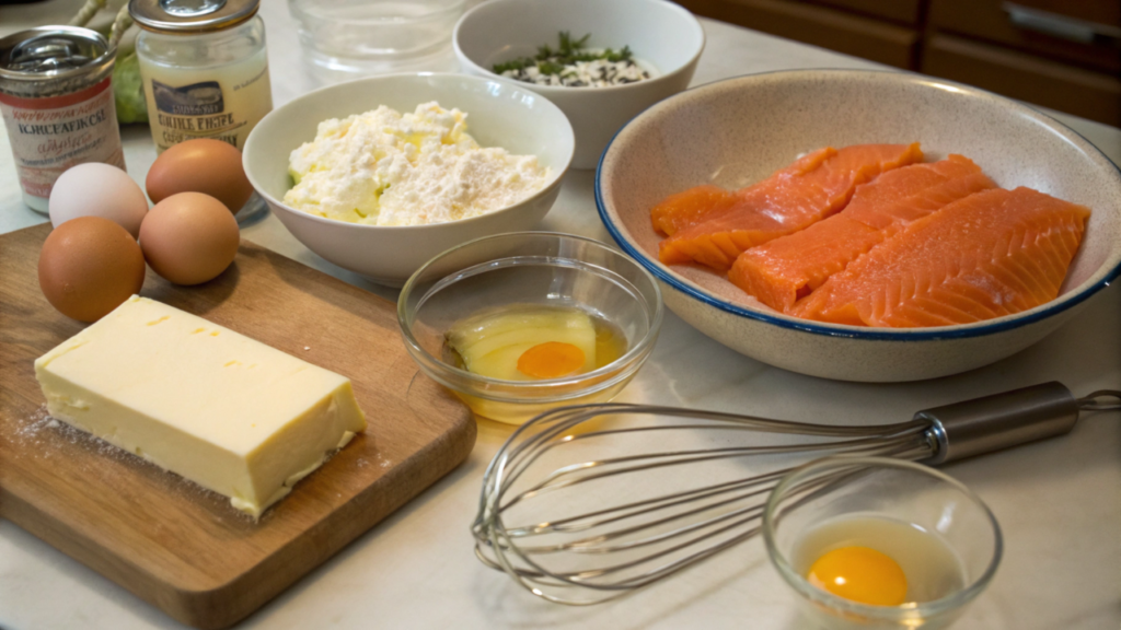 Scrambled Eggs with Smoked Trout and Crème Fraîche