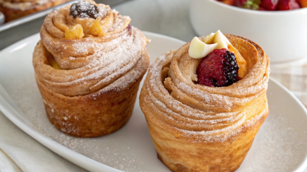 Delicious Cruffins: A Perfect Blend of Croissant and Muffin