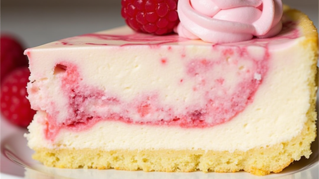 Lemon Raspberry Swirl Cheesecake: A Zesty, Elegant Dessert