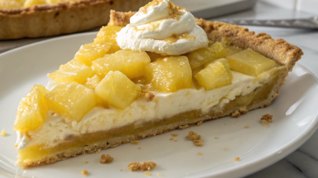 Pineapple Cream Cheese Pie: A Tropical Dessert Delight