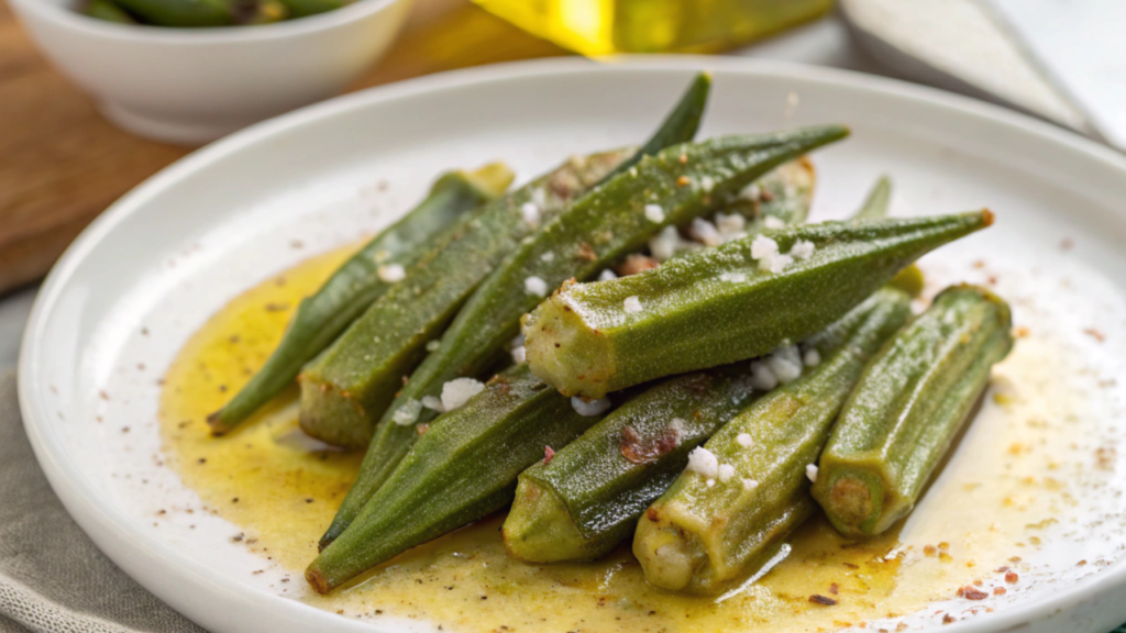 how to make tasty boiled okra