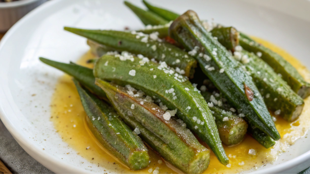 how to make tasty boiled okra