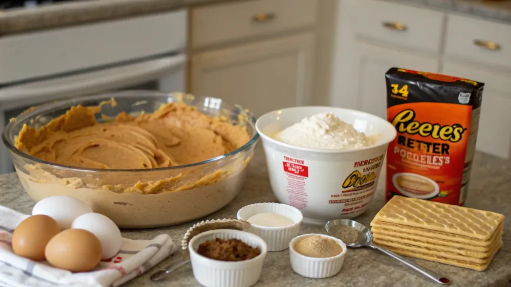 Giant Reese's Peanut Butter Cup Pie