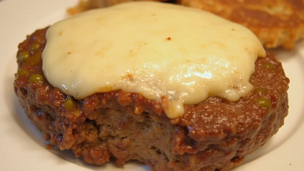 French Onion Meatloaf with Cheese 