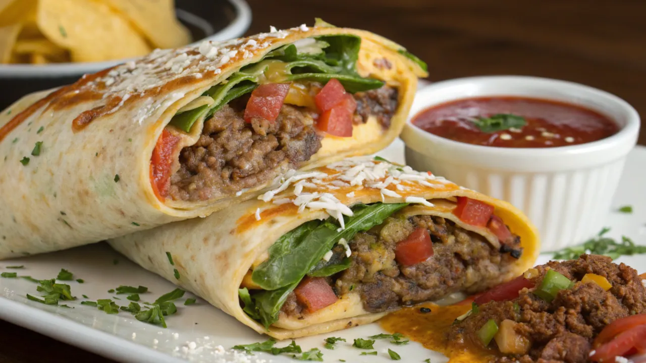 Ground Beef Delight Wrap