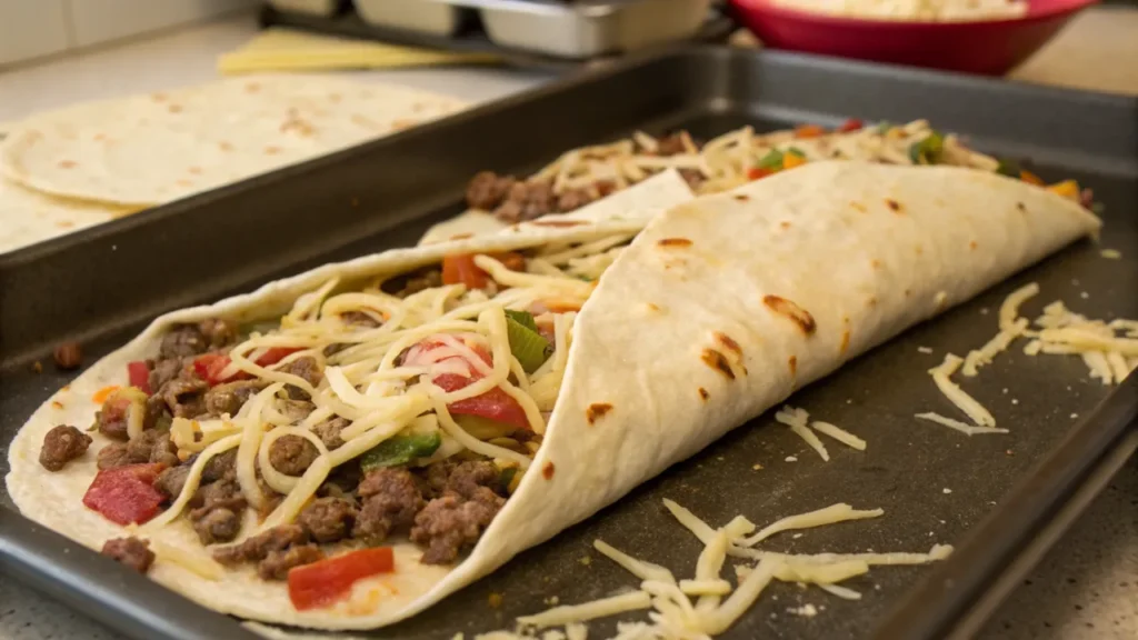 Ground Beef Delight Wrap