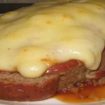 French Onion Meatloaf with Cheese