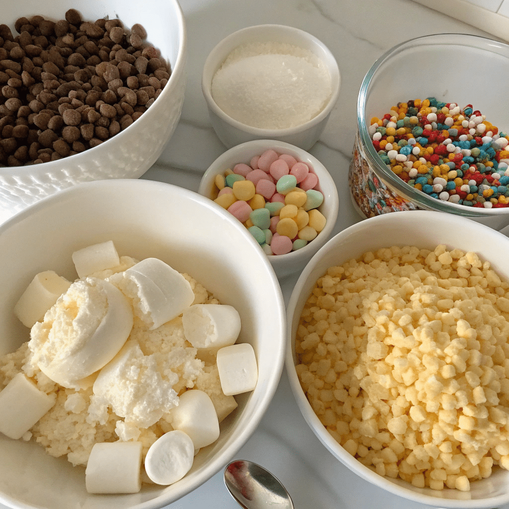 Rice Krispie Ice Cream