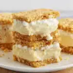 Rice Krispie Treat Ice Cream Sandwich