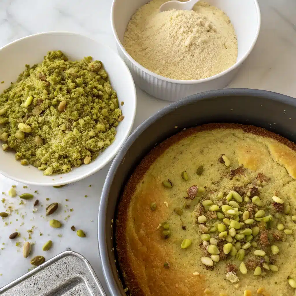 pistachio ooey gooey butter cake (3) tastyflora